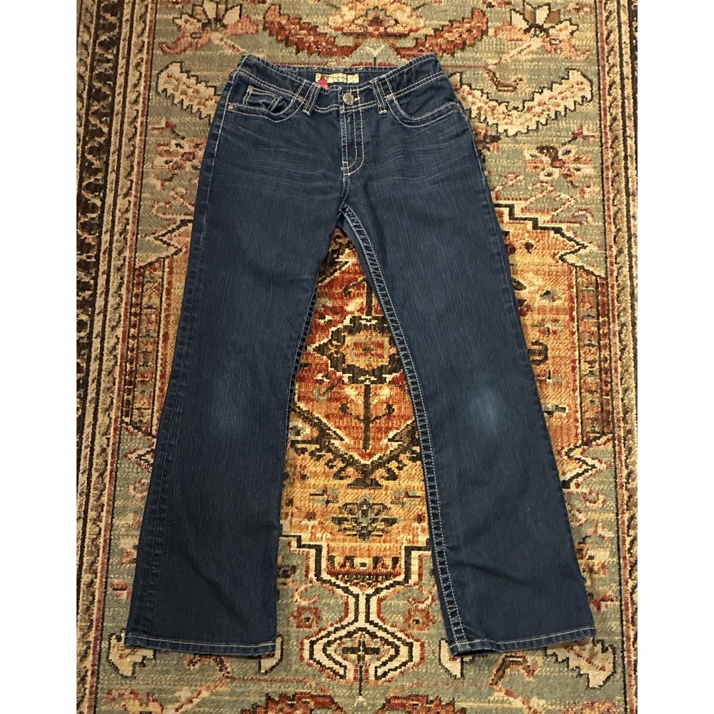 BKE Jeans Stretch  28 X 29"Thick Stitch Wendi Bootcut